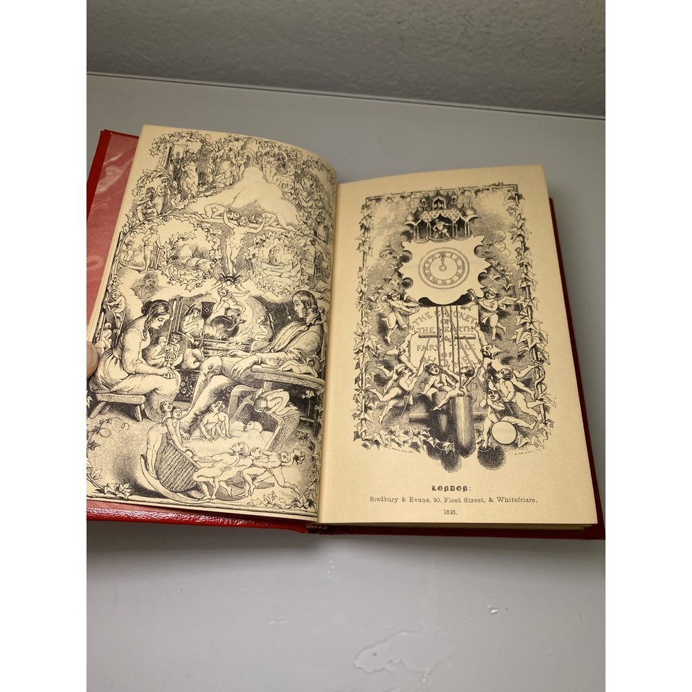 The Cricket on the Hearth, Charles Dickens, Leather Facs of 1846 First Edition - Picture 12 of 16